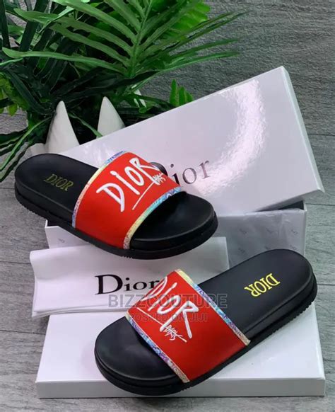 dior fluffy slides|christian dior slides for sale.